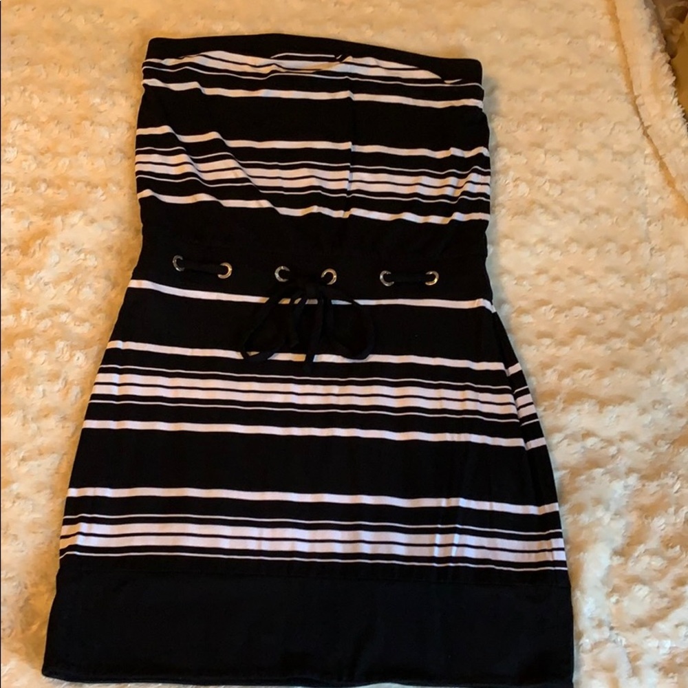 Strapless Mini Dress